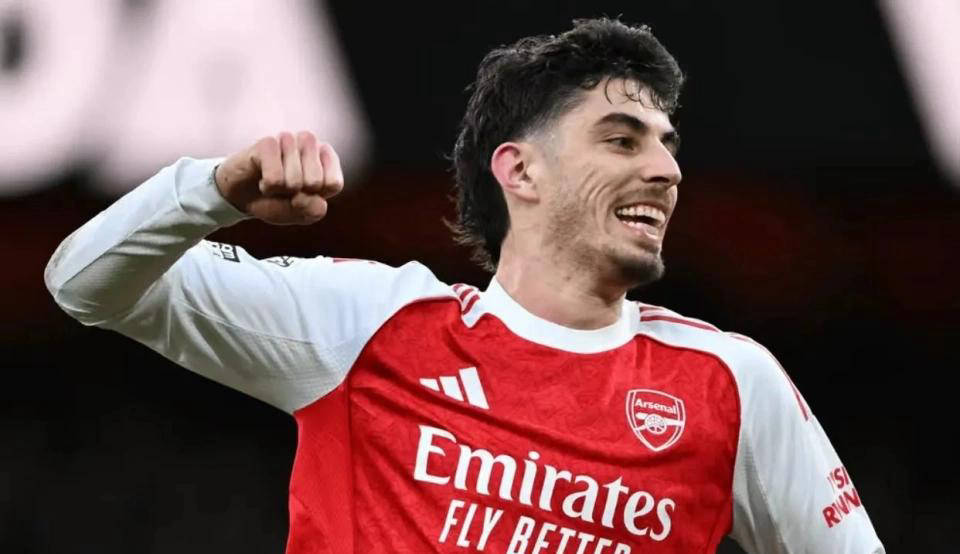 命运多舛！阿森纳中锋哈弗茨肌肉伤势无缘北伦敦德比 过去一年两度重伤困扰